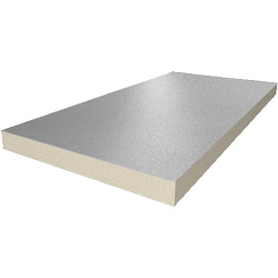 schuin dak isolatie met PIR 2-zijdig aluminium